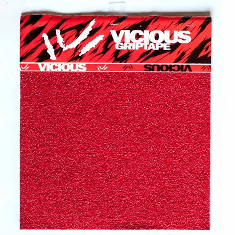 Vicious Griptape Red 4 pack